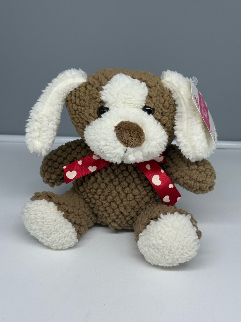 2020 Walmart, Inc Valentine’s Day Plush Cuddly Puppy NWT Soft! Retired!